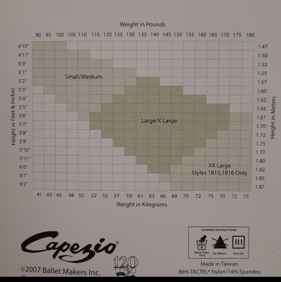 Capezio Matte Semi Opaque Transition Tight - Picture 3 of 4